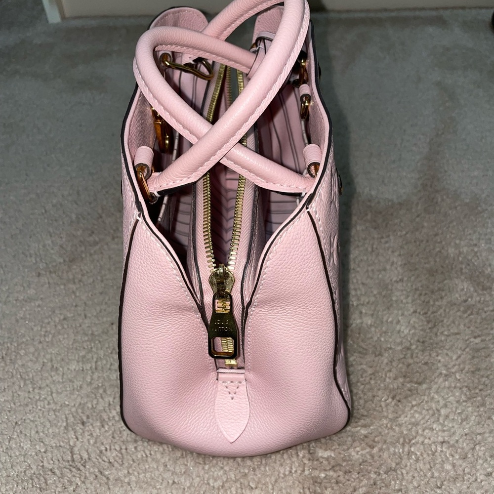 SOLD Louis Vuitton Montaigne Empreinte BB Rose Ballerine - Picture 7 of 9